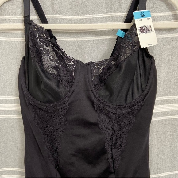 NWT MAIDENFORM / Women's Flexees Embellished Firm Control Bodysuit Size 36C - Picture 6 of 9